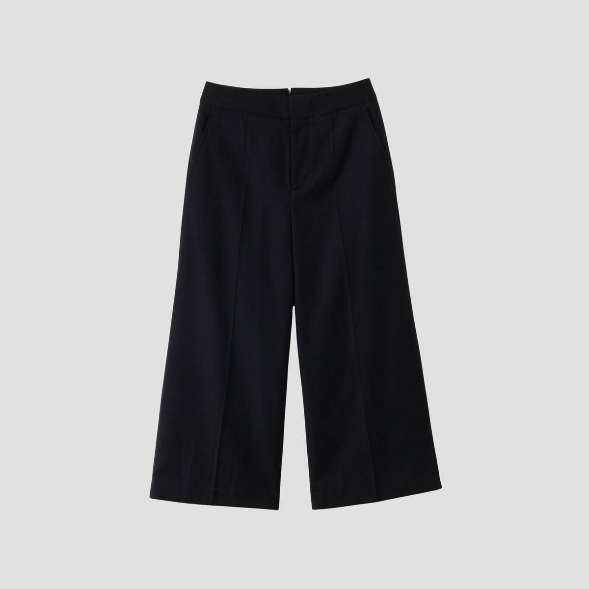 FINE WOOL FLANNEL TROUSERS