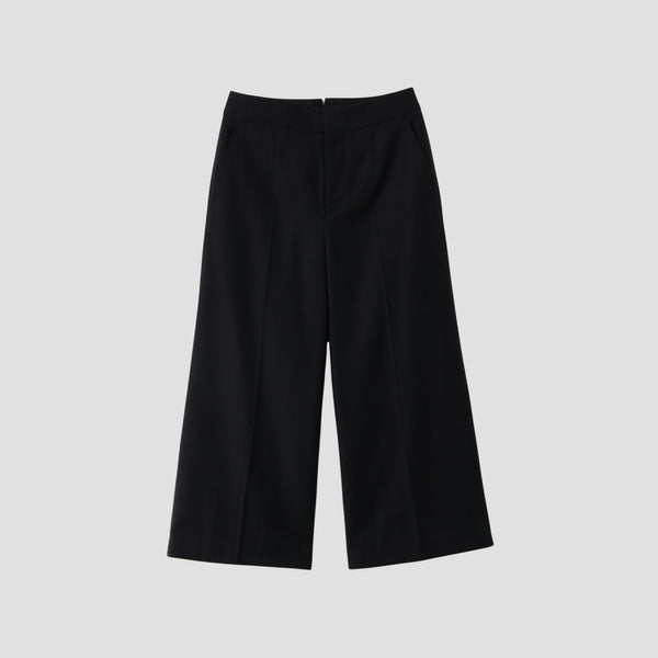 FINE WOOL FLANNEL TROUSERS
