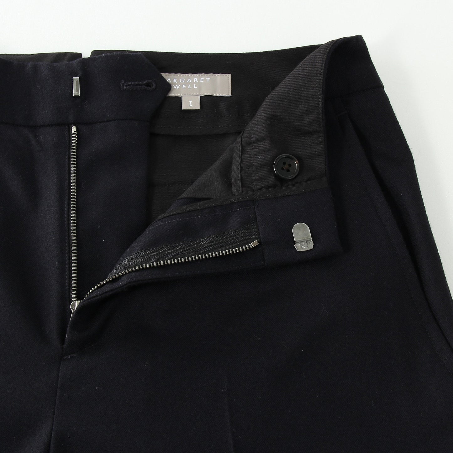FINE WOOL FLANNEL TROUSERS