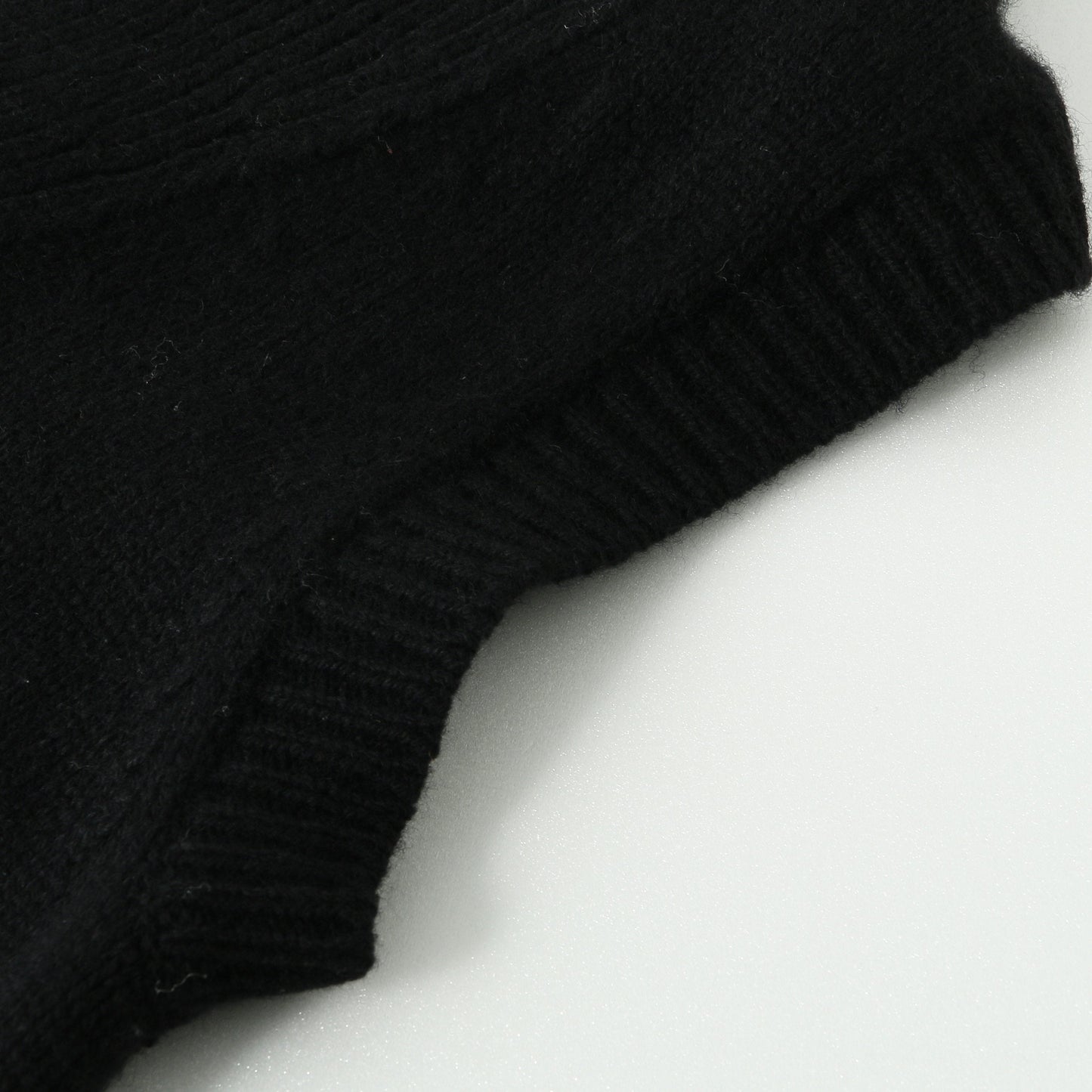 SHAWL COLLAR VEST KNIT