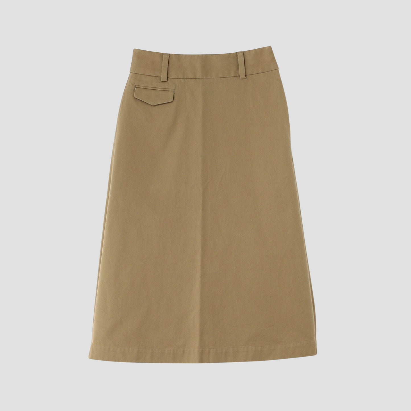 LIGHT COTTON TWILL SKIRT