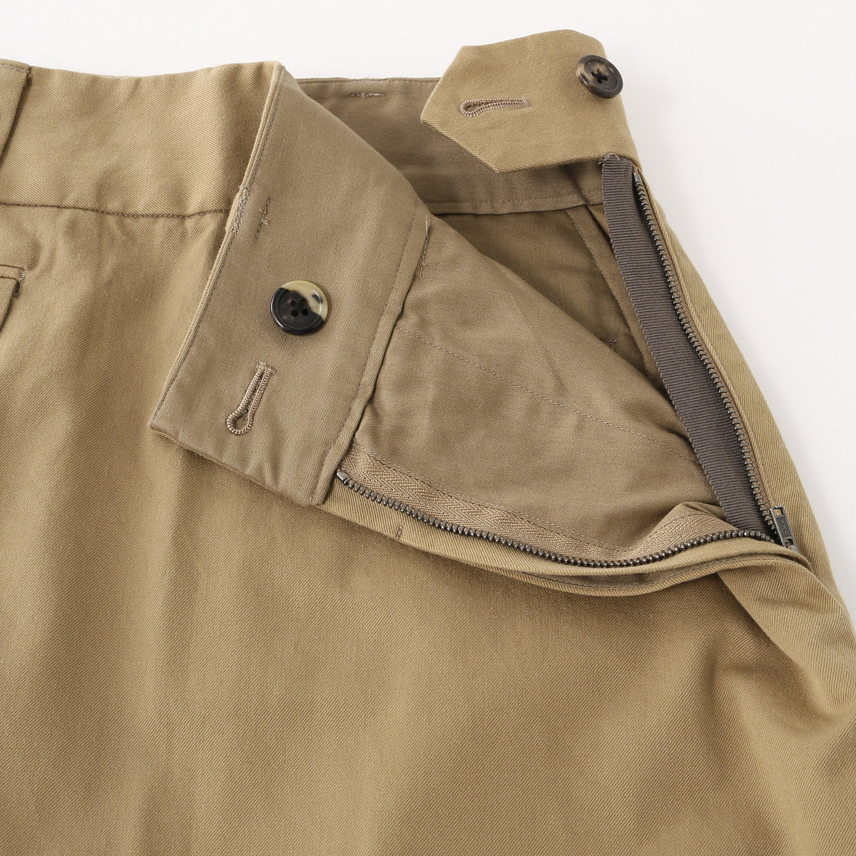 LIGHT COTTON TWILL SKIRT