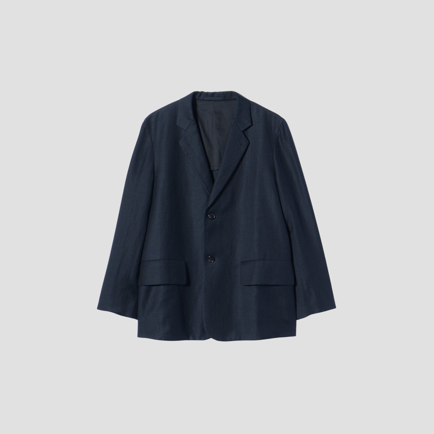 DENSE WOOL LINEN TWILL JACKET