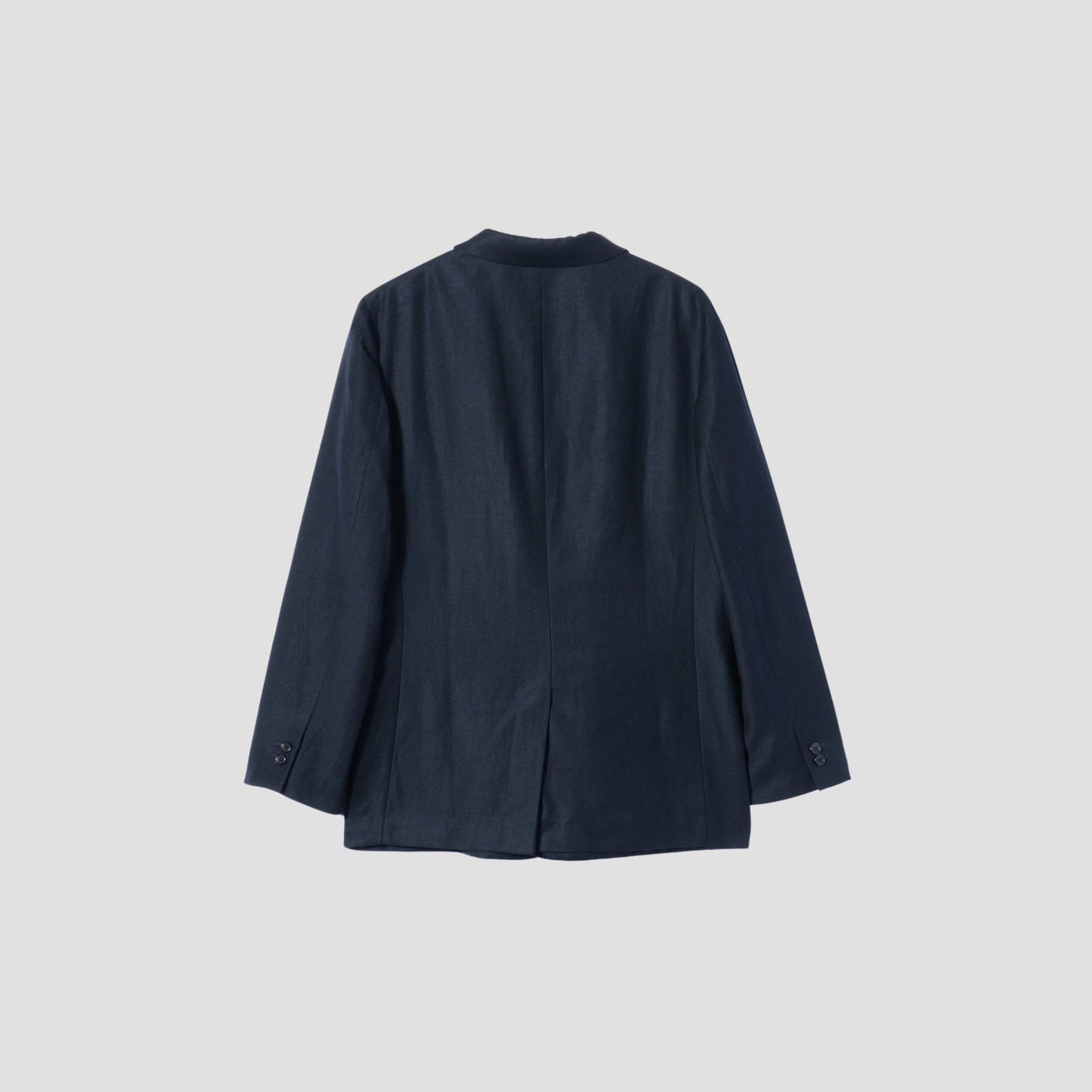 DENSE WOOL LINEN TWILL JACKET