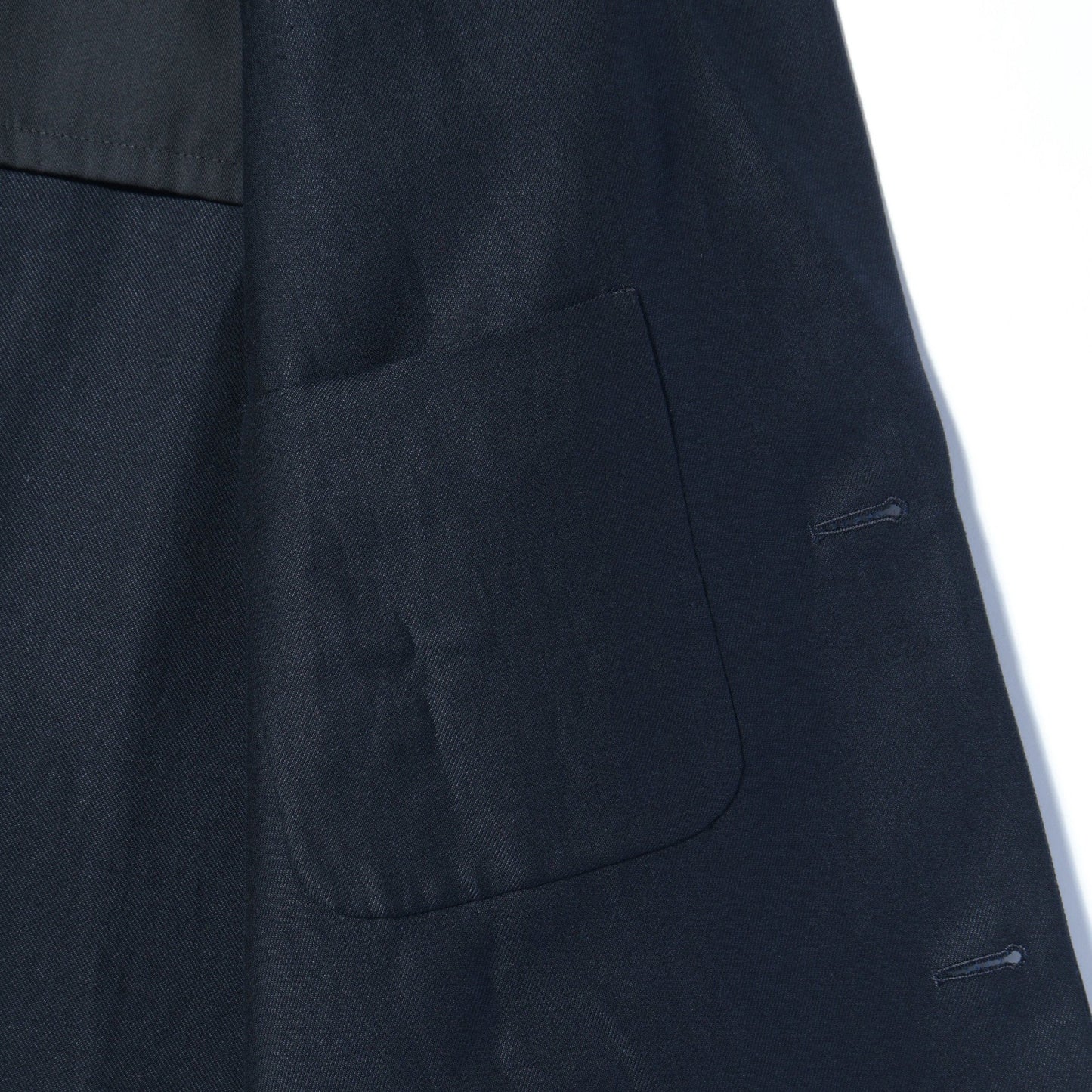 DENSE WOOL LINEN TWILL JACKET