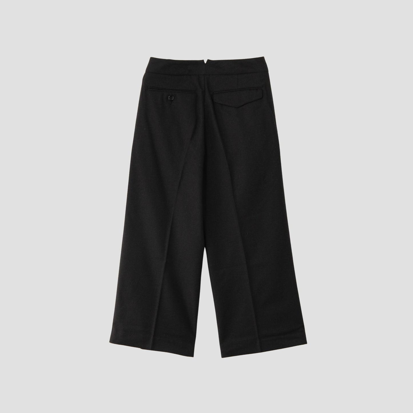 FINE WOOL FLANNEL TROUSERS
