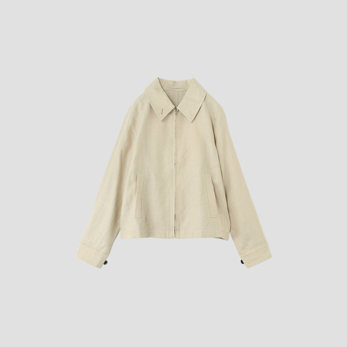 DENSE LINEN BLOUSON