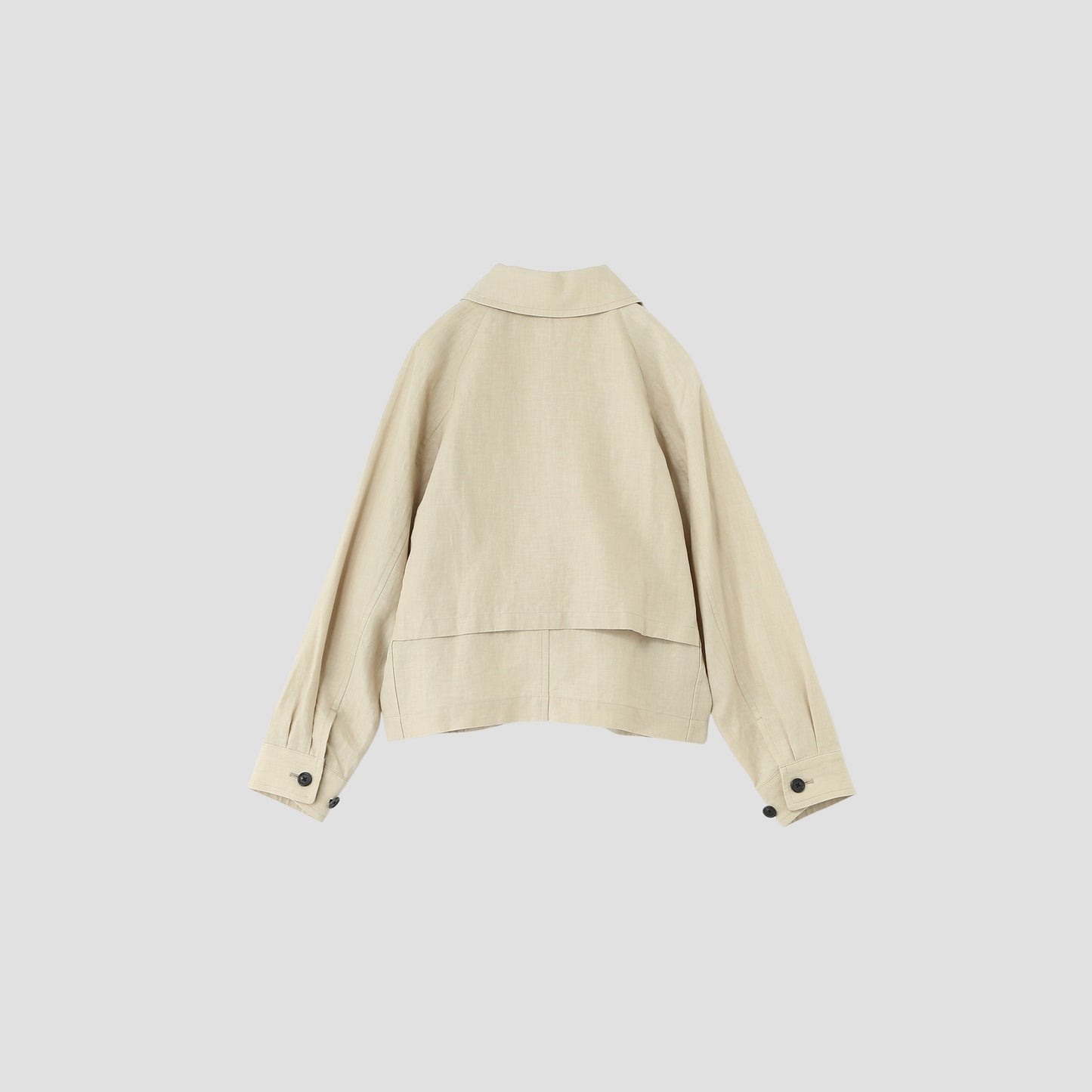 DENSE LINEN BLOUSON