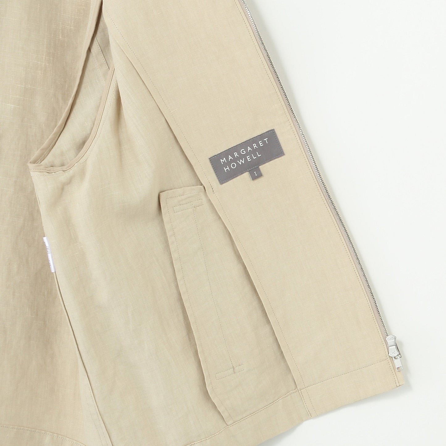 DENSE LINEN BLOUSON