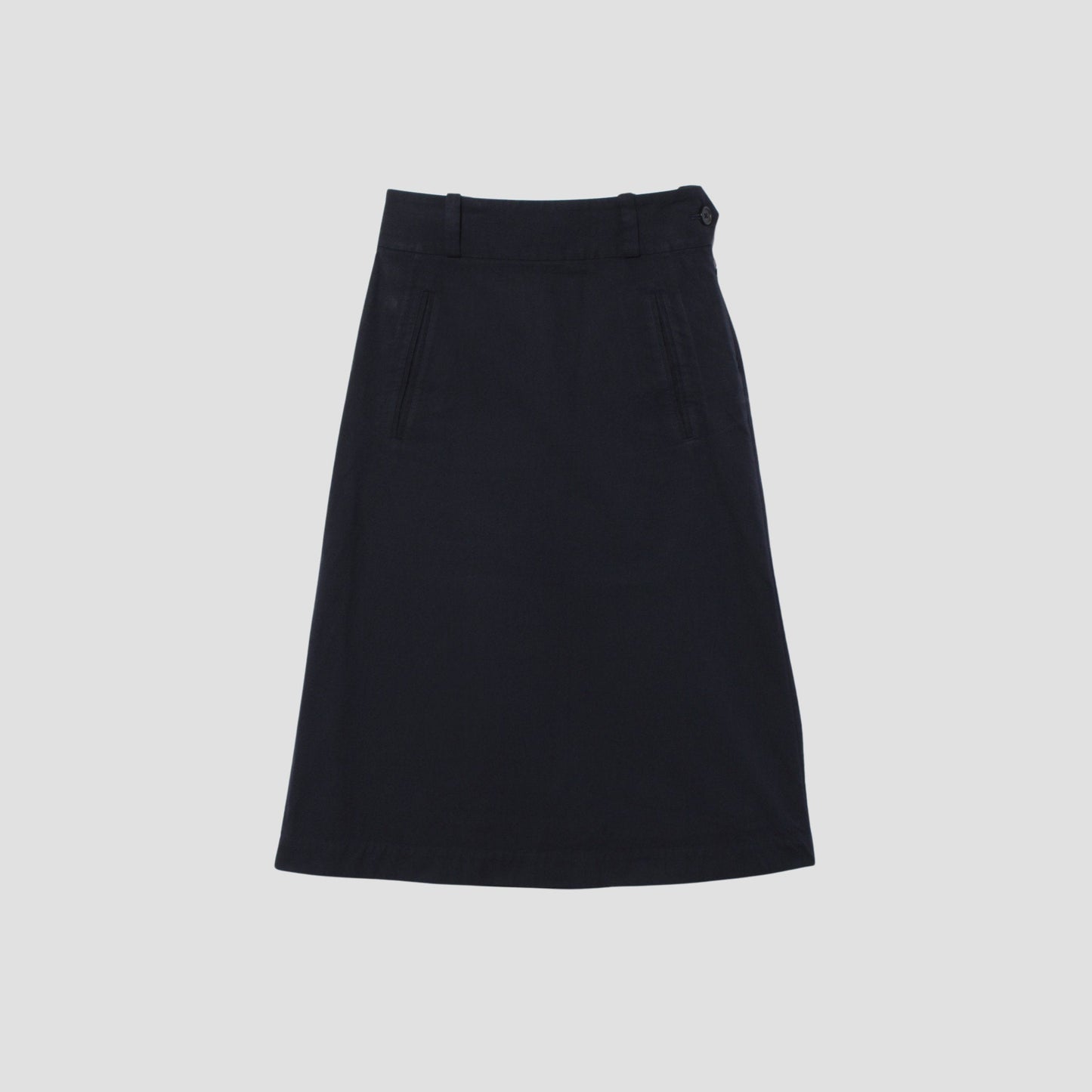 COTTON GABARDINE SKIRT
