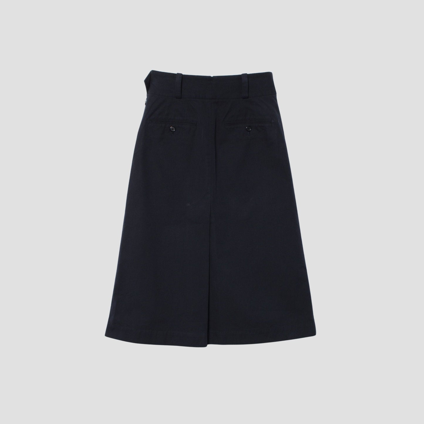 COTTON GABARDINE SKIRT