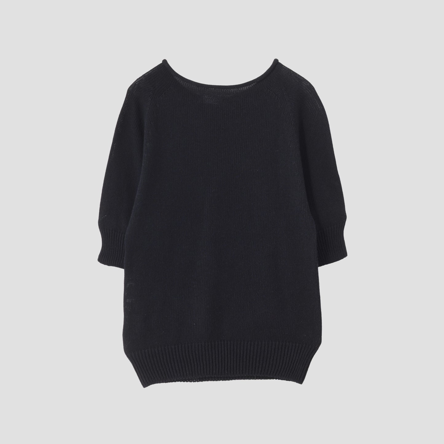 CAST OFF ROLL NECK KNIT