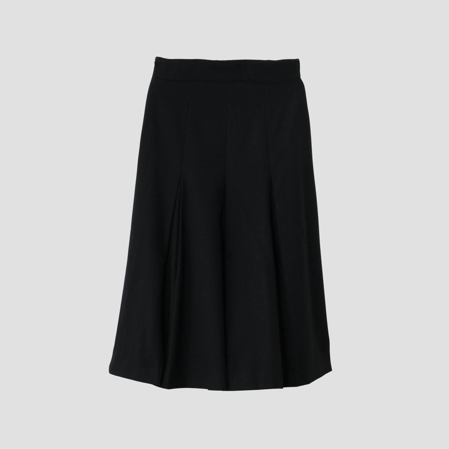 FINE WOOL FLANNEL SKIRT