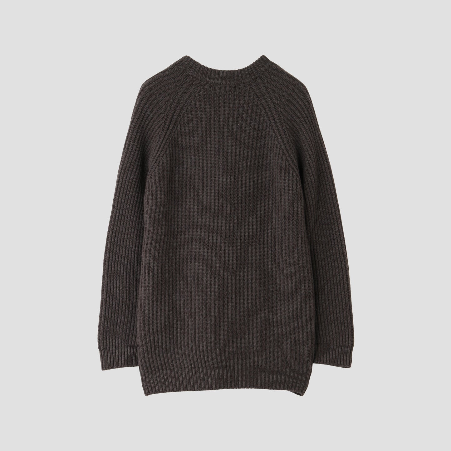 CHUNKY RIB CARDIGAN KNIT