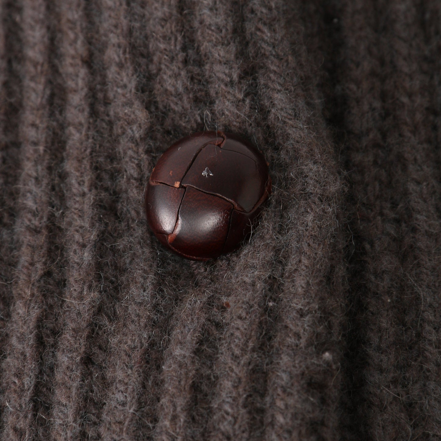 CHUNKY RIB CARDIGAN KNIT