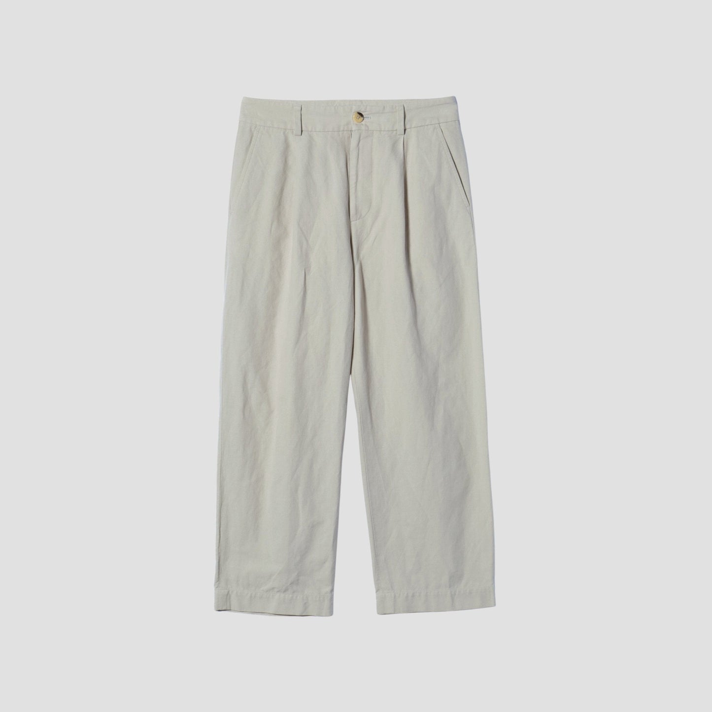 COTTON LINEN TROUSERS