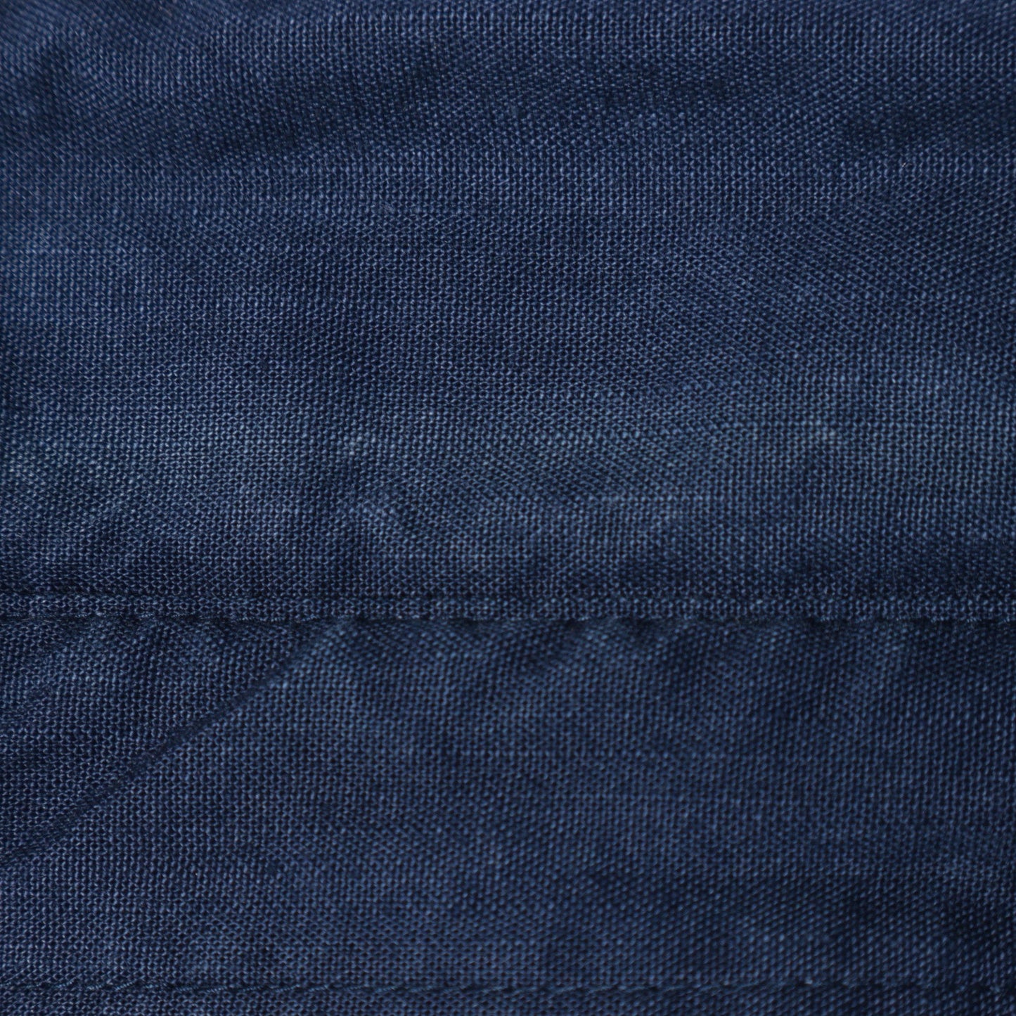 INDIGO COTTON CANVAS SHIRT