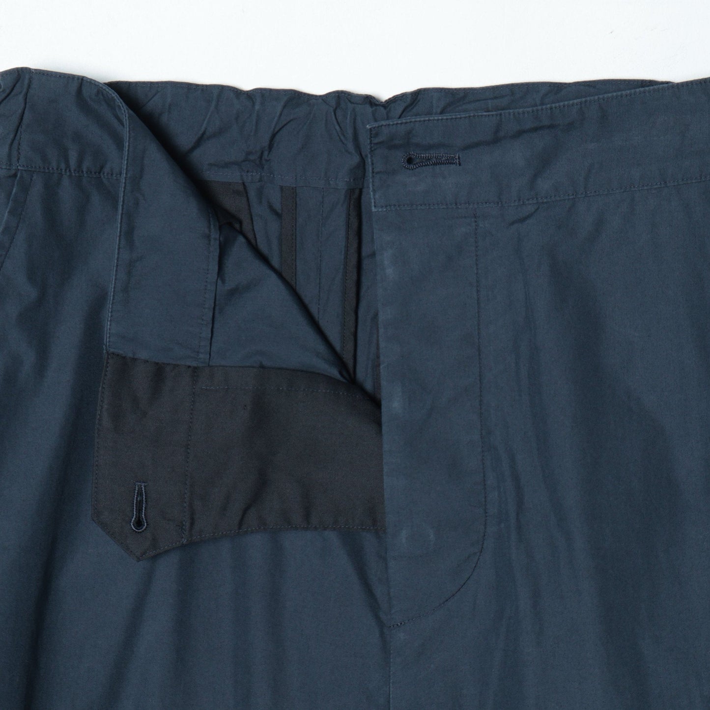 COTTON POPLIN TROUSERS