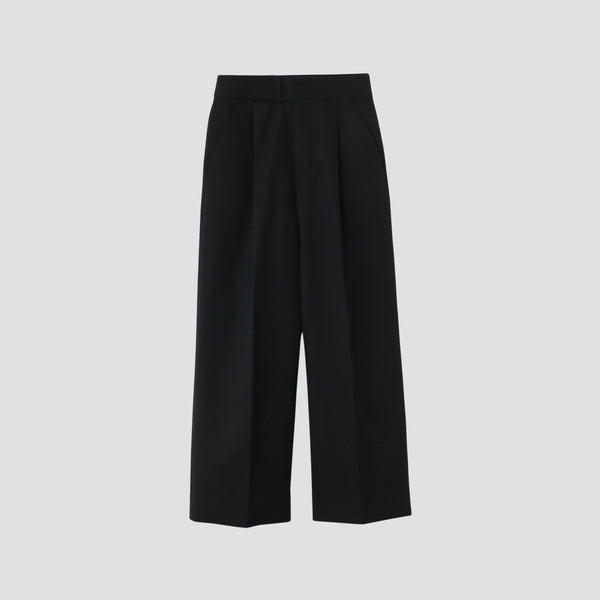 WOOL GABARDINE TROUSERS