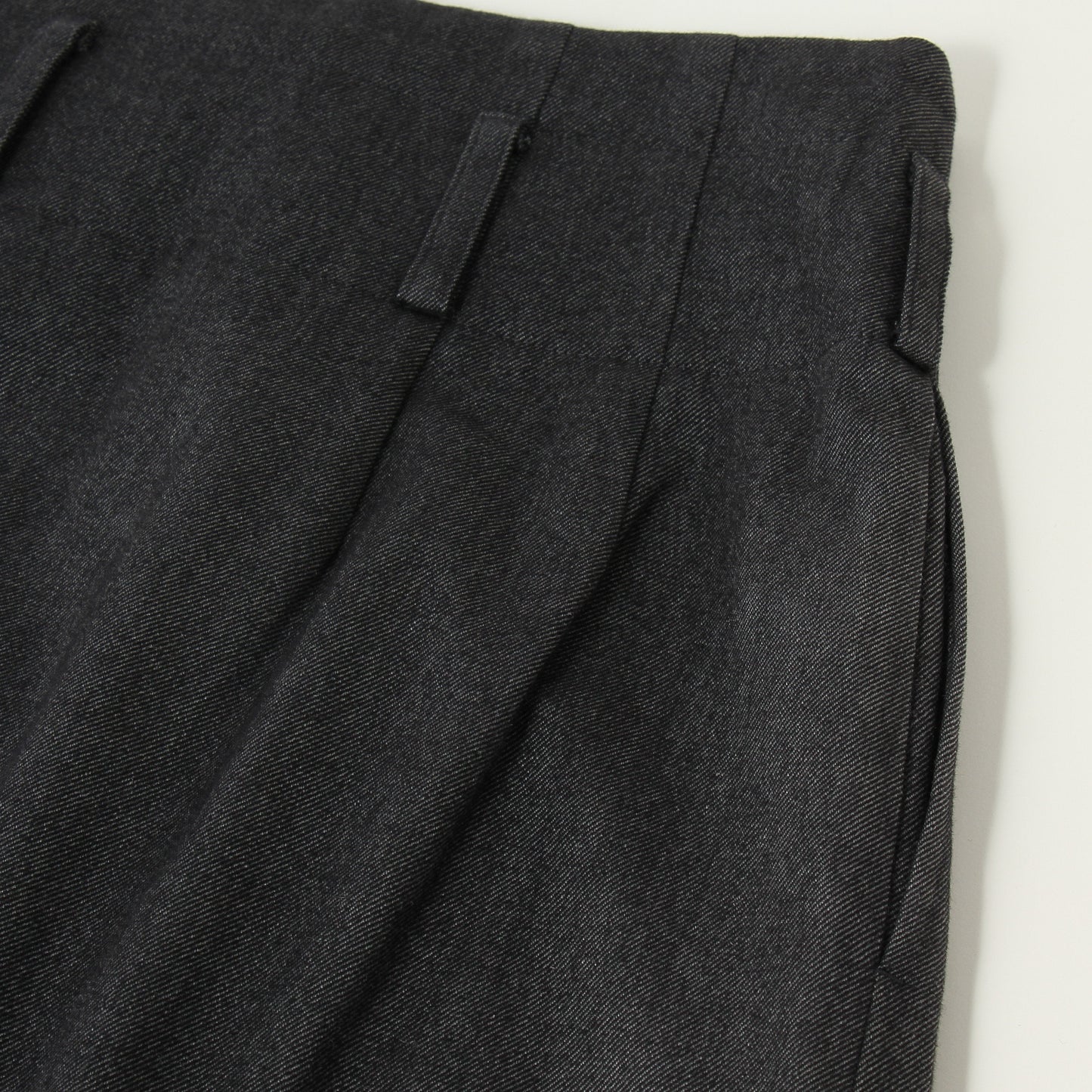 BRUSHED COTTON WOOL SKIRT