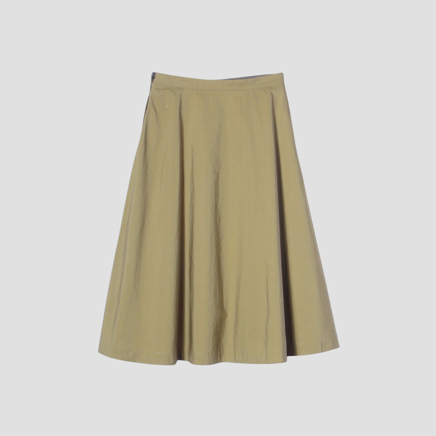 COTTON TAFETTA SKIRT