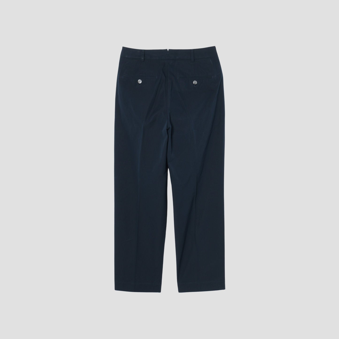 COTTON PLAIN WEAVE TROUSERS