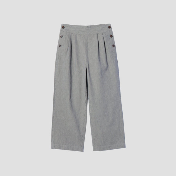 CHEF CHECK COTTON WOOL TROUSERS