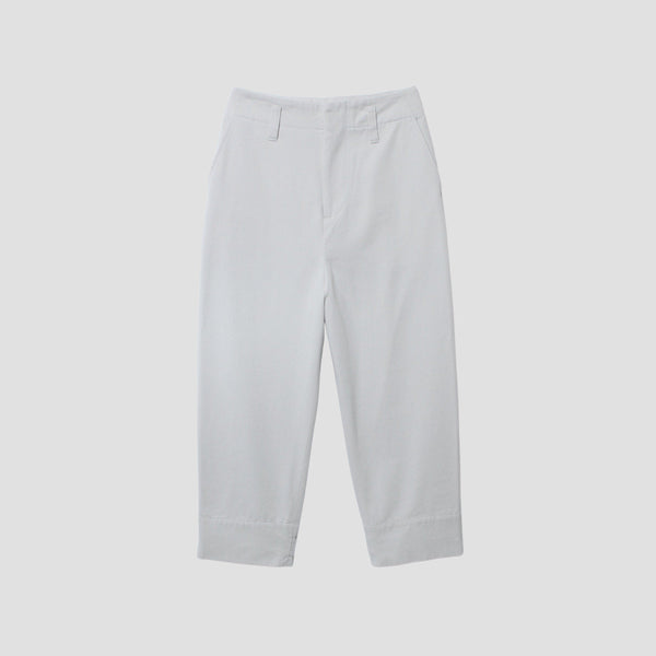 ORGANIC COTTON TWILL TROUSERS