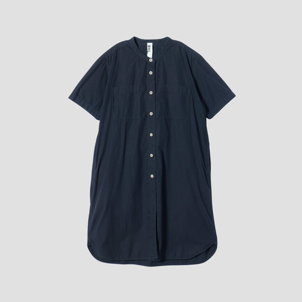 GARMENT DYE BASIC POPLIN DRESS