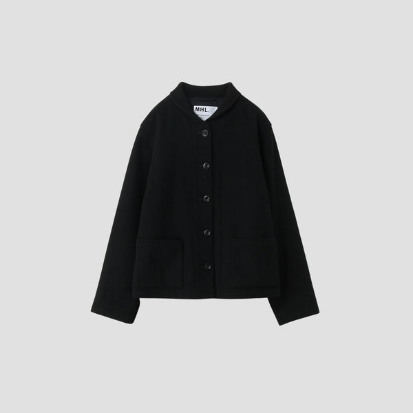FINE WOOL MELTON BLOUSON