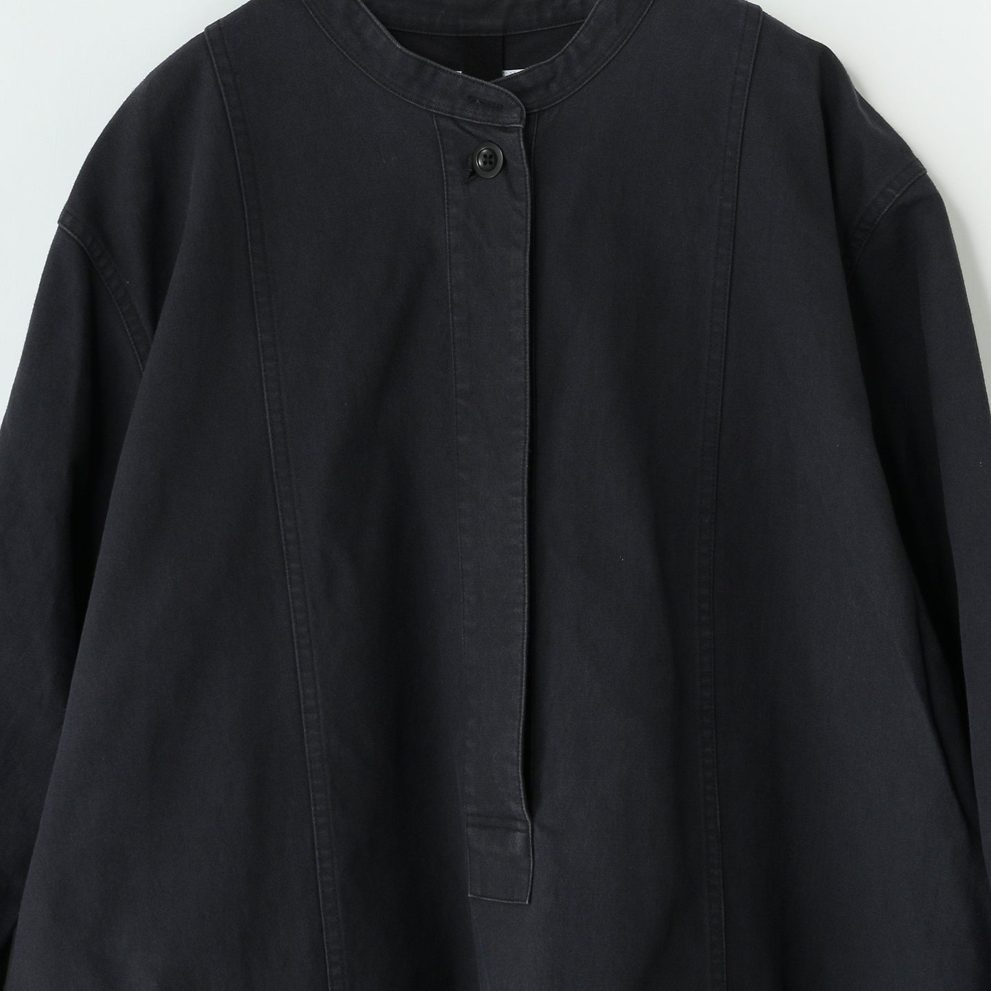 WORN COTTON WOOL TWILL DRESS