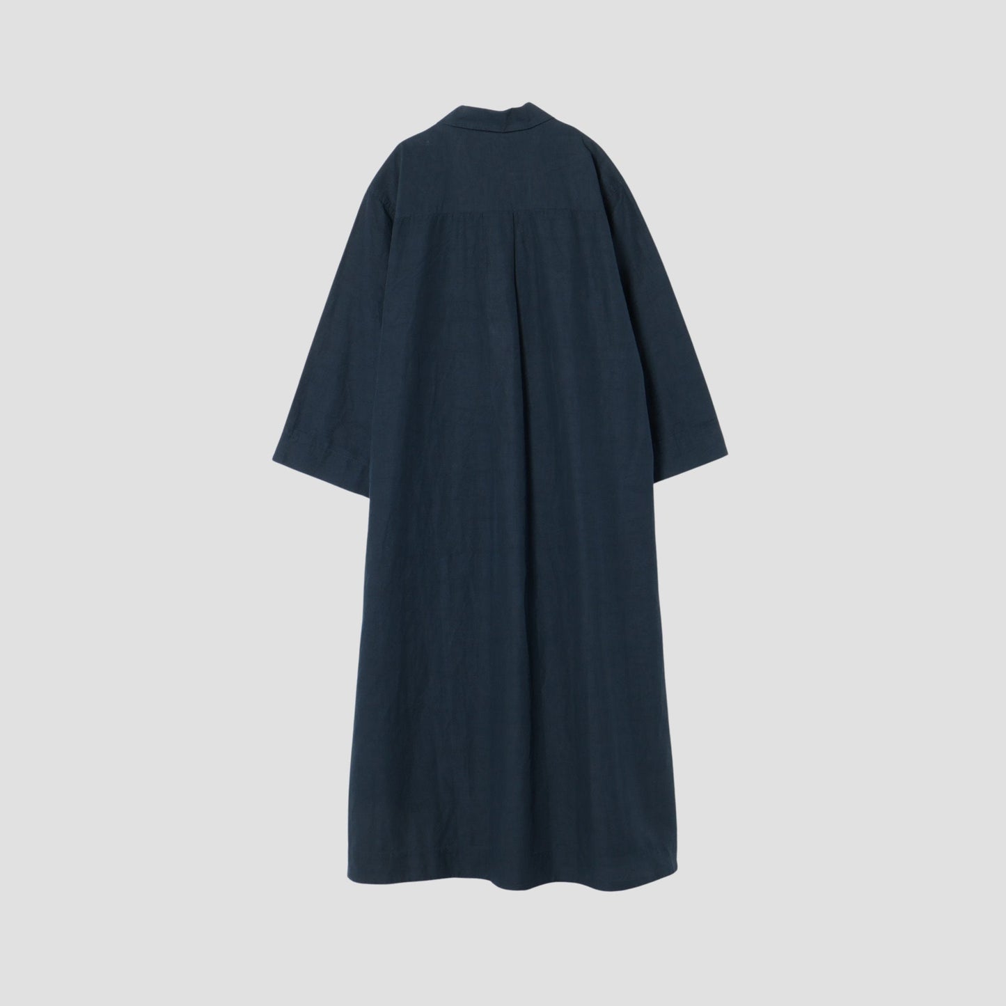 FINE PLAINWEAVE COTTON LINEN DRESS