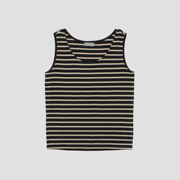 CLEAN COTTON STRIPE JERSEY