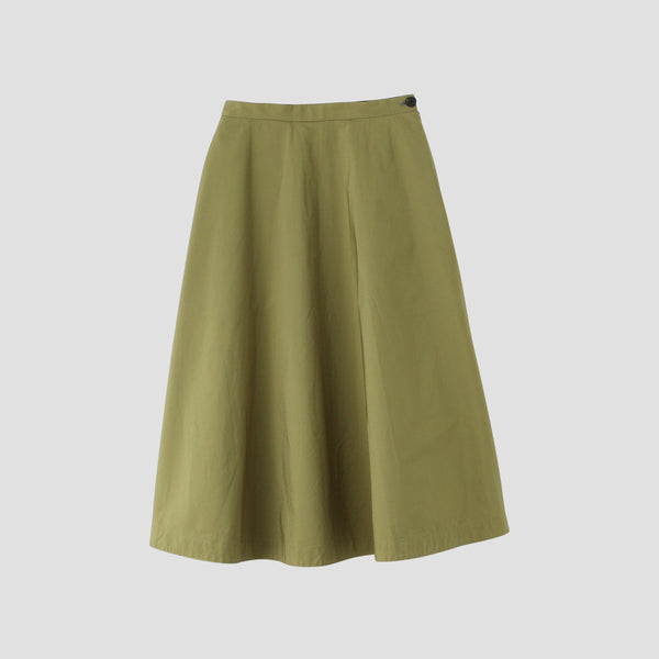 COTTON TAFETTA SKIRT