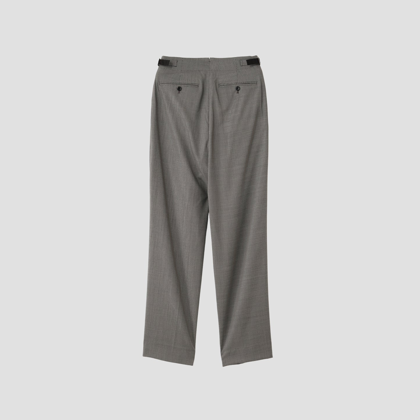 FINE WOOL POPLIN TROUSERS