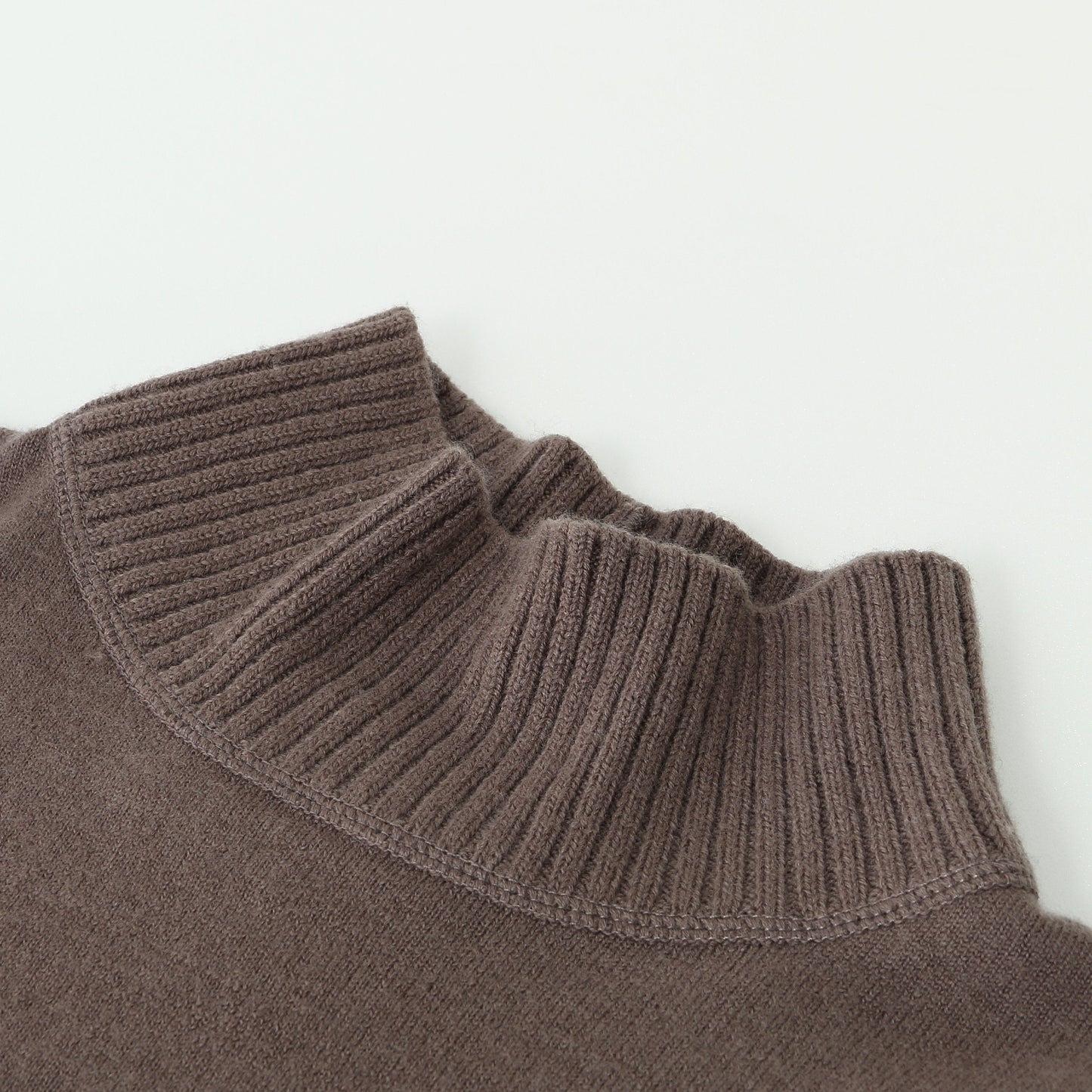 FELTED ROUGH WOOL KNIT
