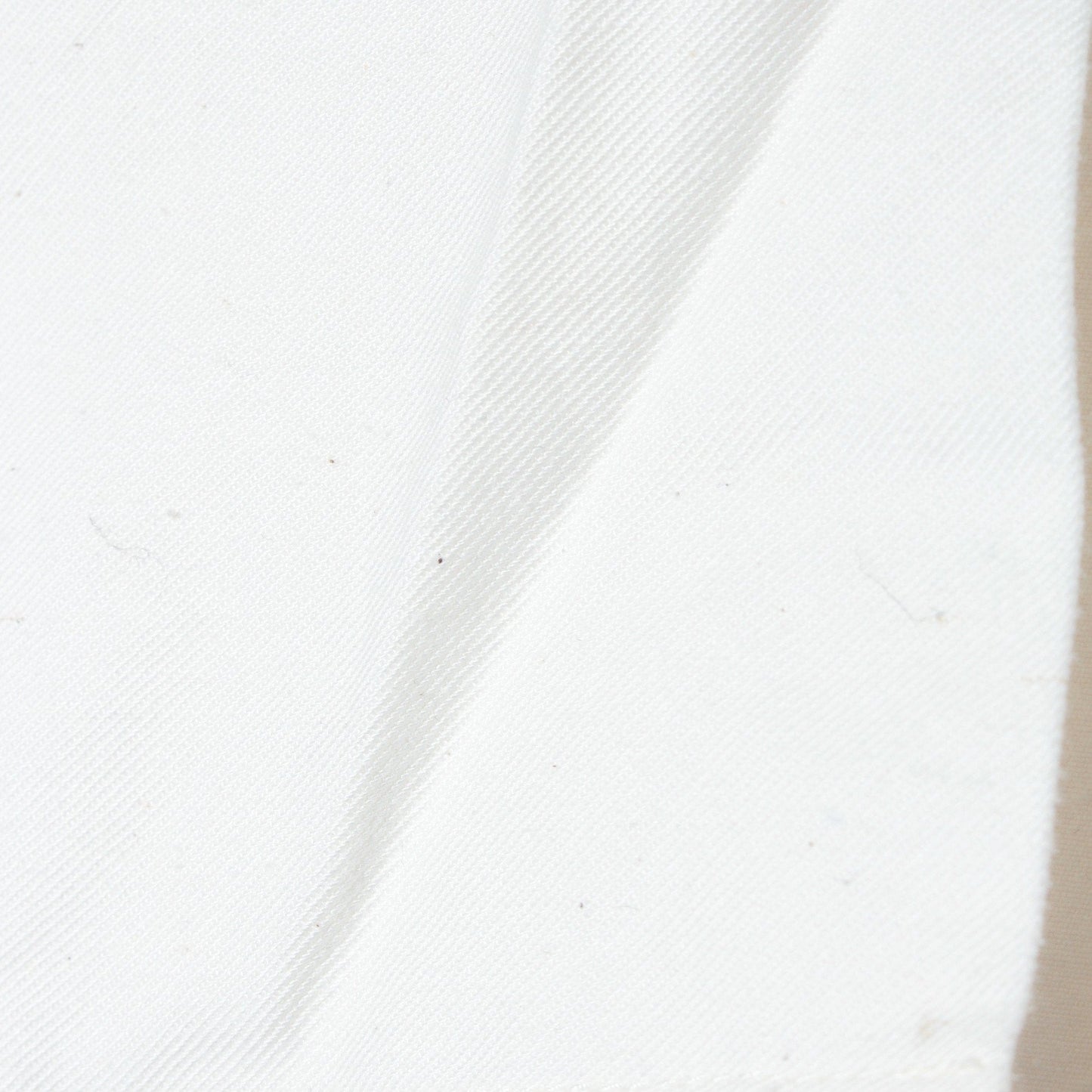 WASHED COMPACT COTTON TROUSERS