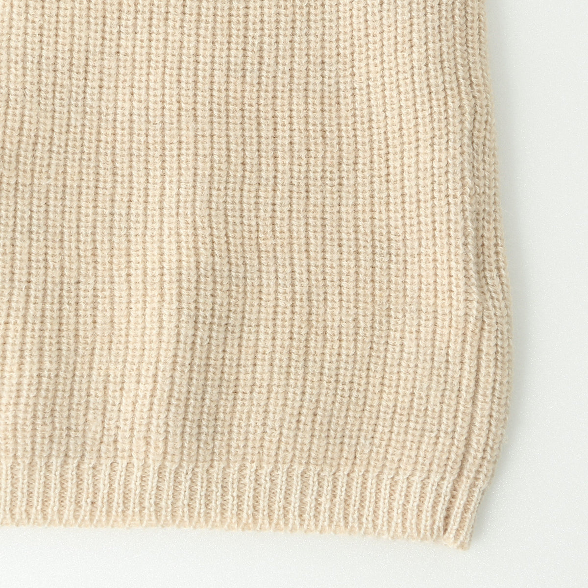 WOOL COTTON JUMPER KNIT