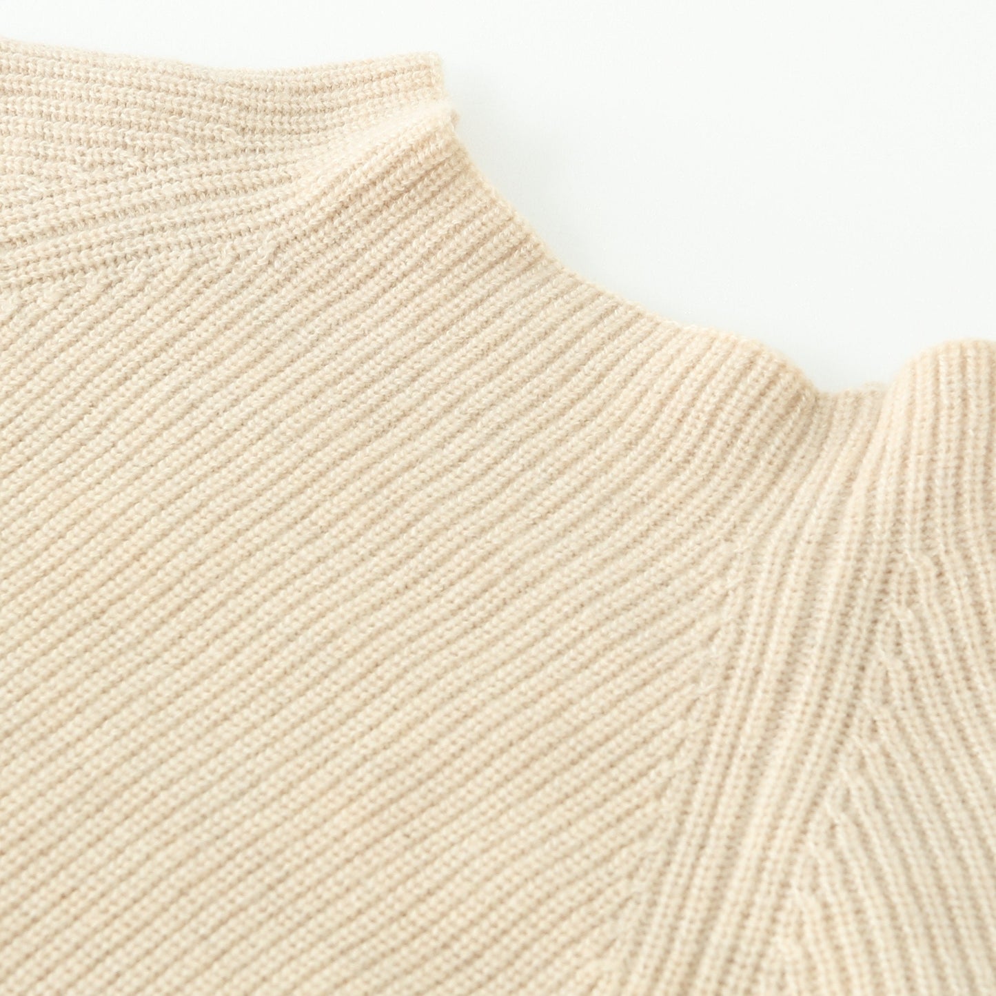 WOOL COTTON JUMPER KNIT