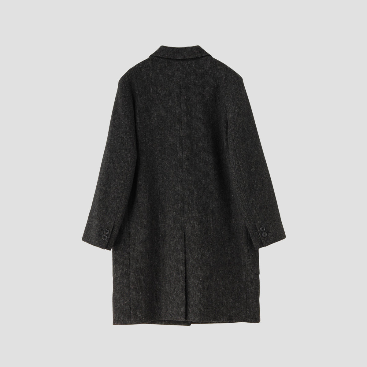 BRITISH WOOL TWEED COAT