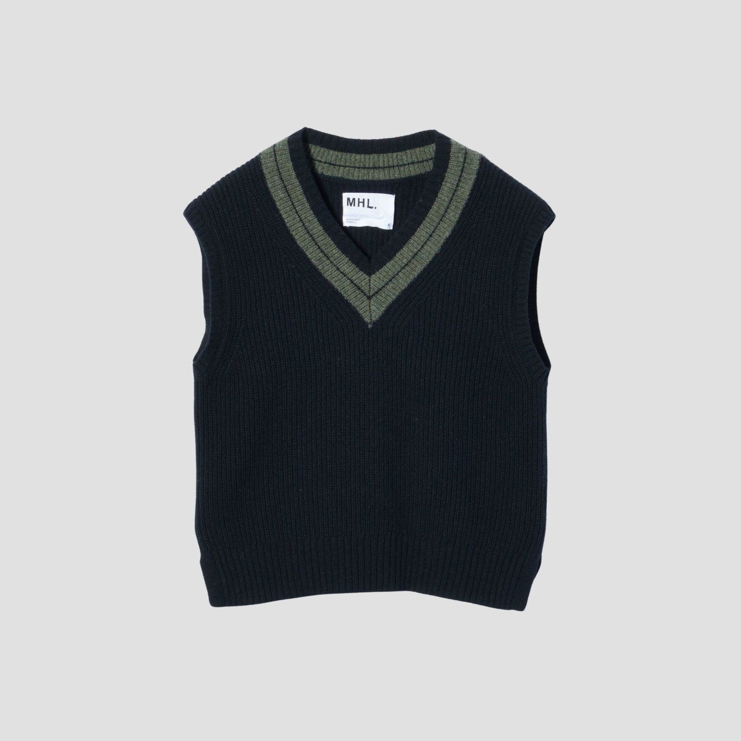TOUGH WOOL RIB KNIT