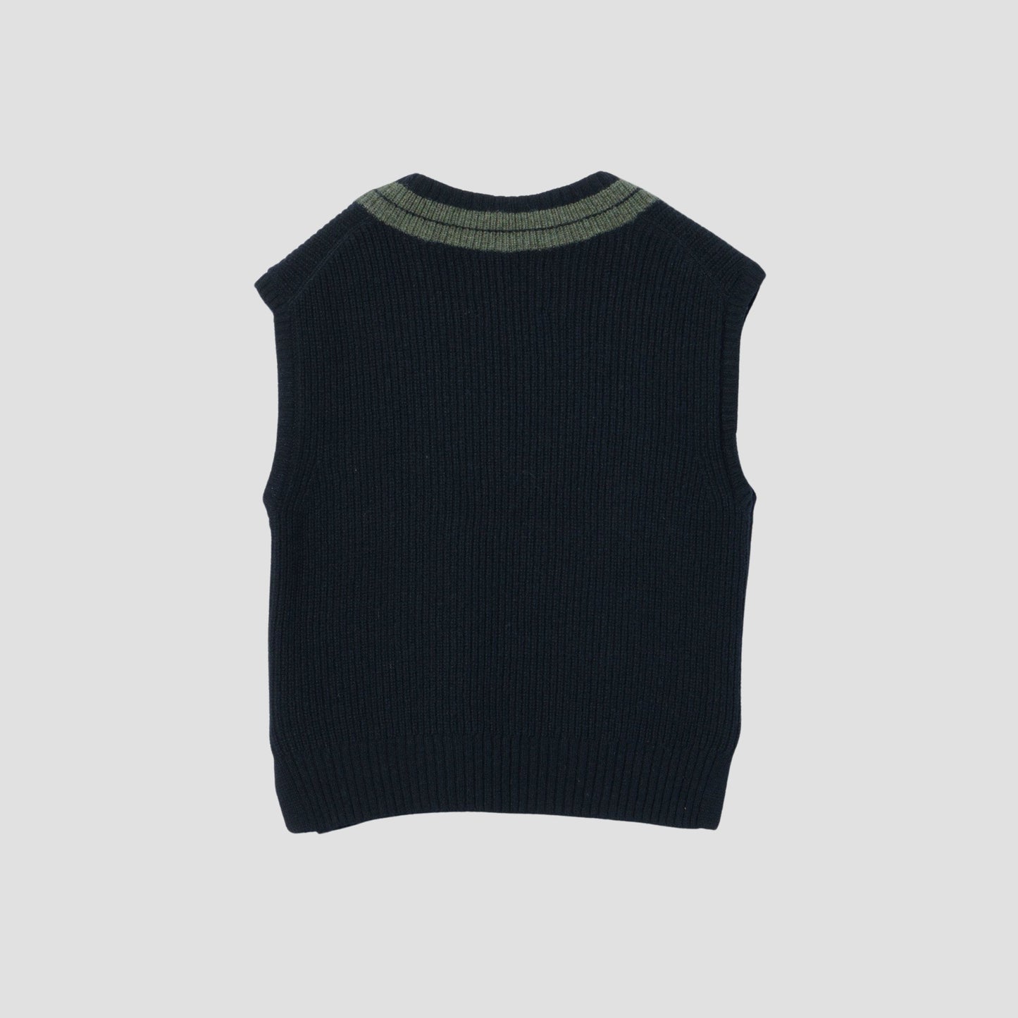 TOUGH WOOL RIB KNIT