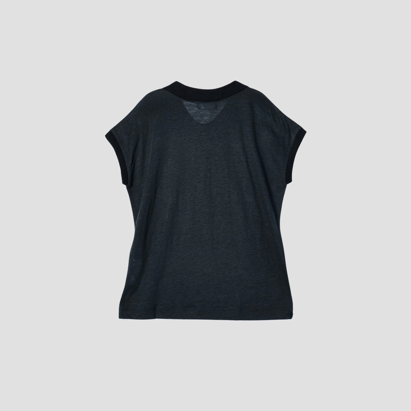 LINEN JERSEY POLO