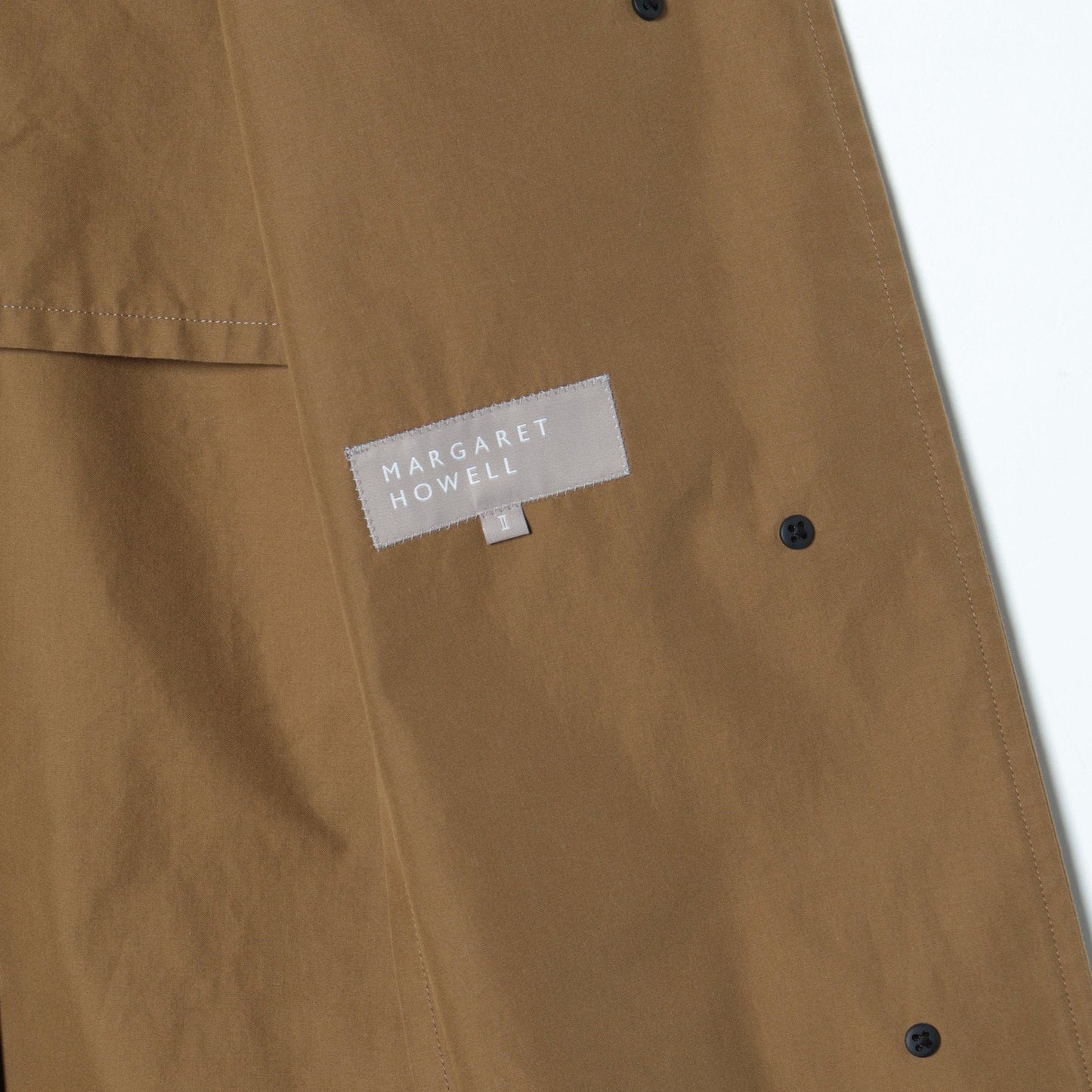 WATER REPELLENT COTTON POPLIN COAT