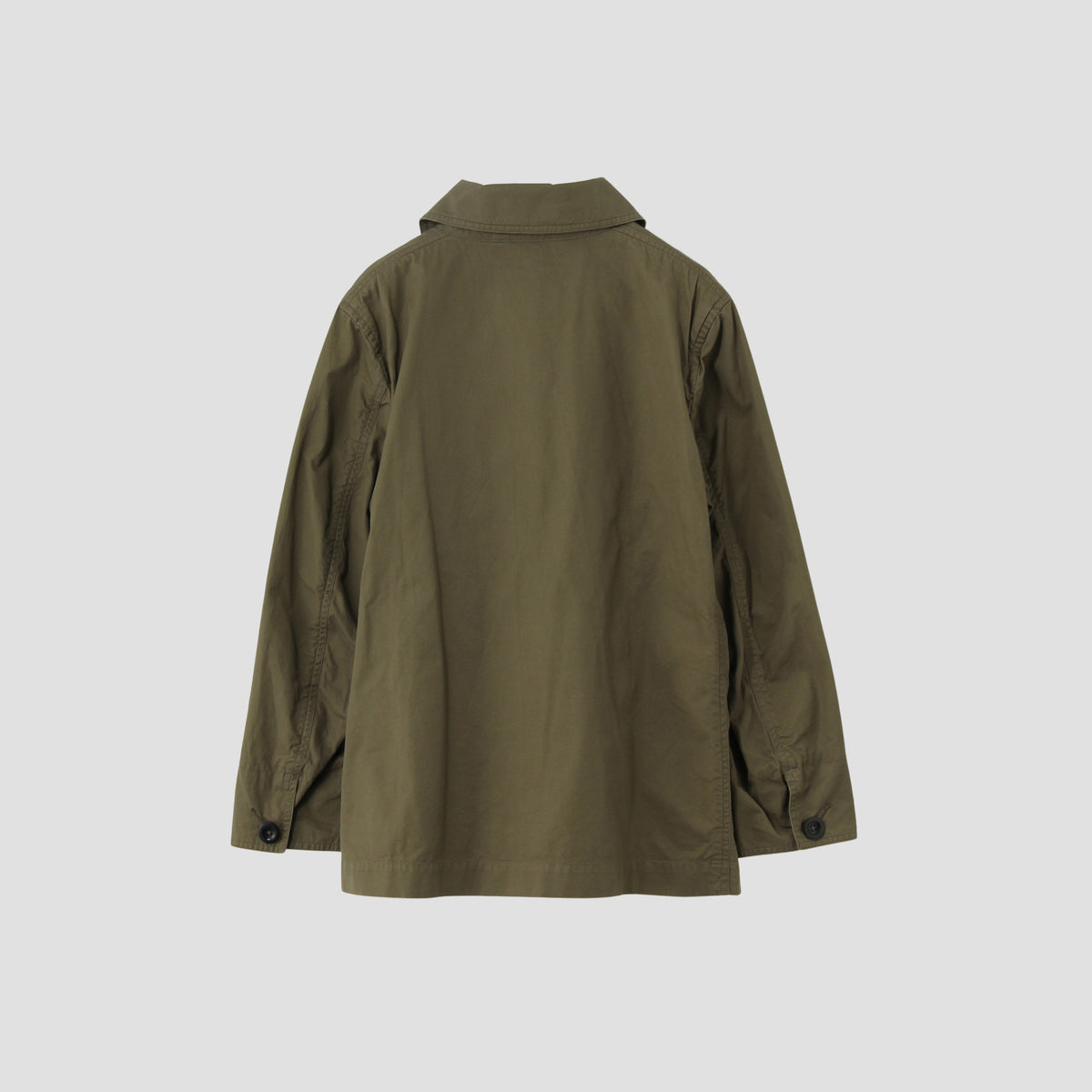 WASHED COTTON LINEN COAT