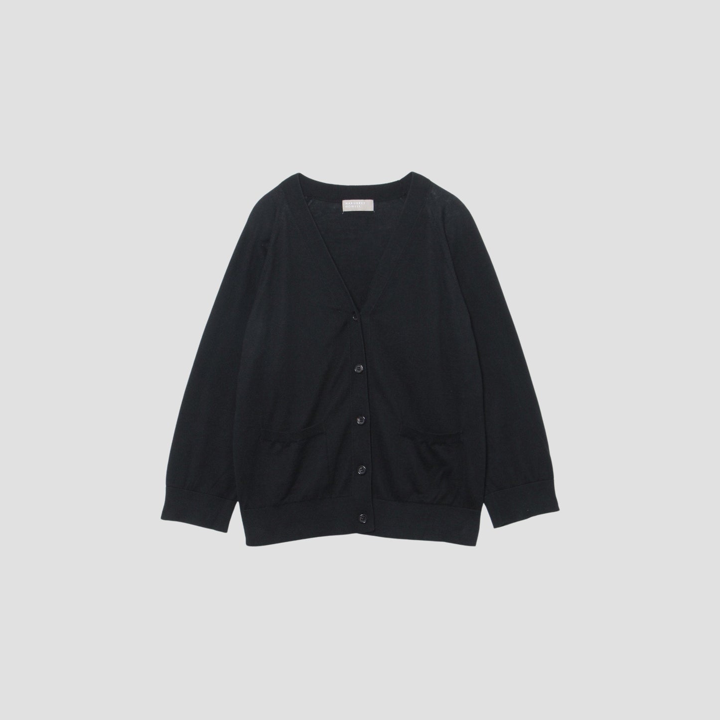 SUPERFINE COTTON CARDIGAN KNIT