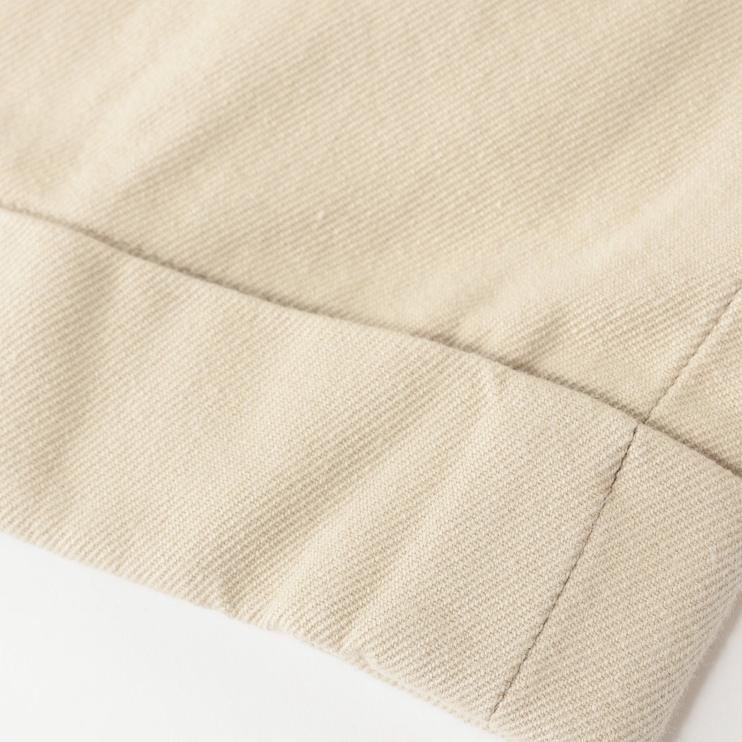 COTTON WOOL TWILL TROUSERS
