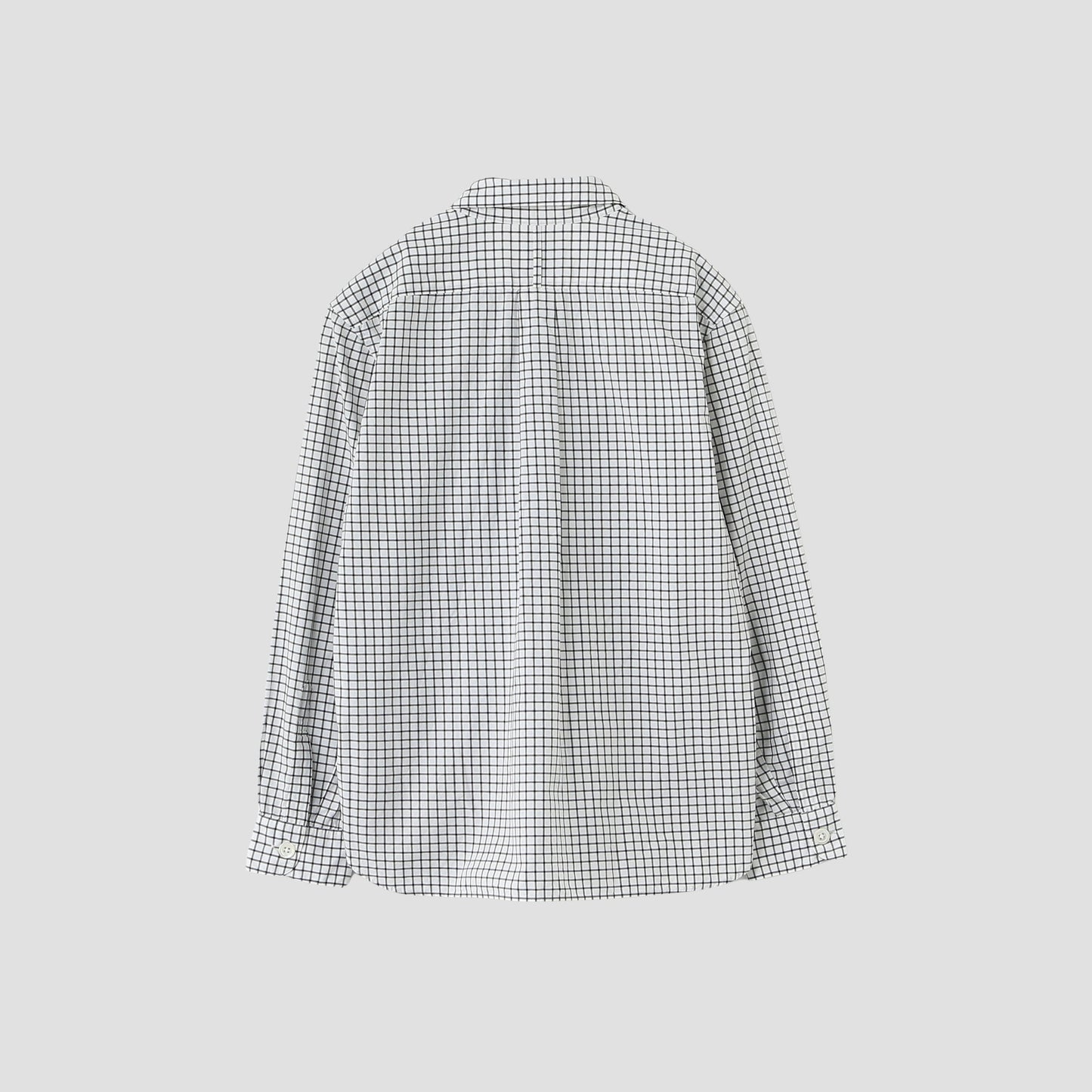 SIMPLE COTTON CHECK SHIRT