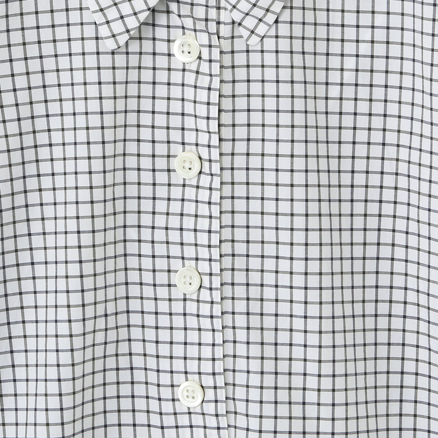SIMPLE COTTON CHECK SHIRT