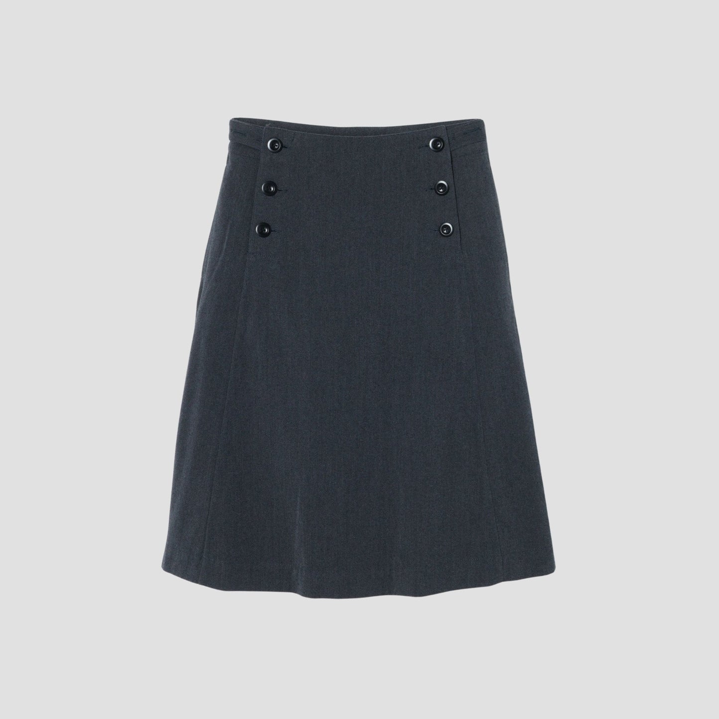 WOOL COTTON DRILL SKIRT